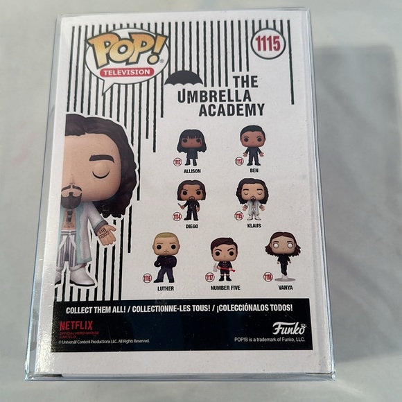 Funko Klaus from The Umbrella Academy. 2021 NIB - Picture 2 of 4